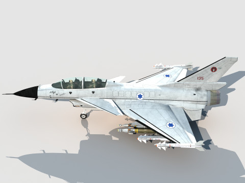IAI Lavi 3D-Modell
