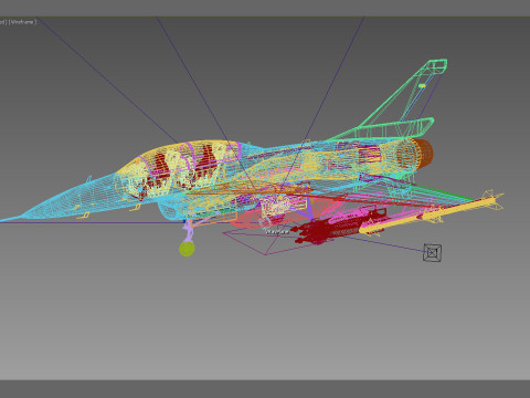 IAI Lavi 3D-Modell