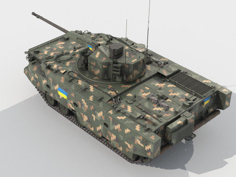 2S38 Derivatsiya 3D मॉडल