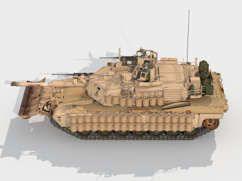 M1A2 SEP Tusk II 3D Model
