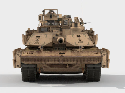 M1A2 SEP Tusk II 3D Model