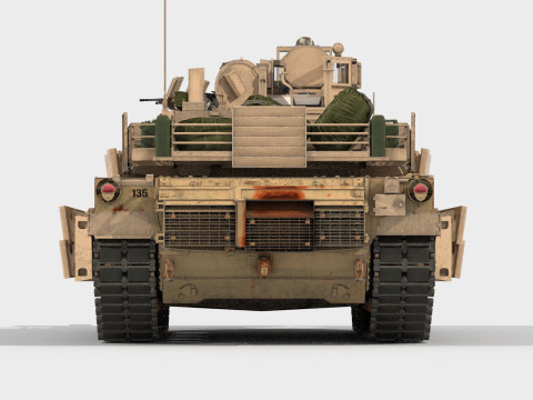 M1A2 SEP Tusk II 3D Model