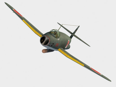 Yokosuka R2Y2V3 Keiun Kai 3D-Modell