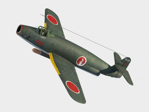 Yokosuka R2Y2V3 Keiun Kai Modelo 3D