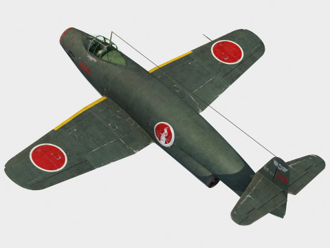 Yokosuka R2Y2V3 Keiun Kai Modelo 3D