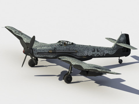 Blohm Voss BV 155 3D-Modell