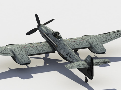 Blohm Voss BV 155 3D Model