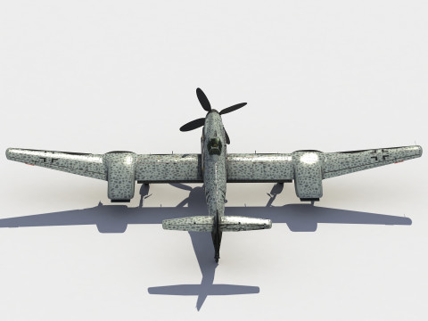 Blohm Voss BV 155 3D Model