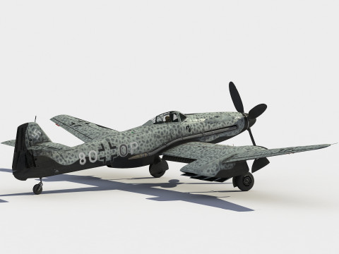 Blohm Voss BV 155 3D Model