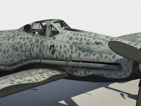 Blohm Voss BV155 Modello 3D