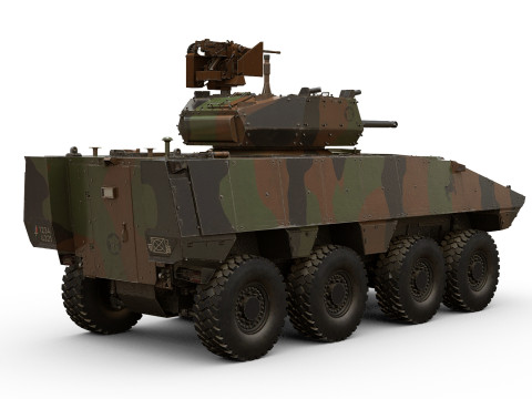 Nexter VBCI 3D Model
