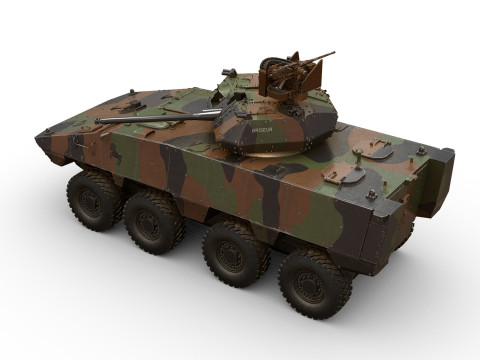 Nexter VBCI 3D Model