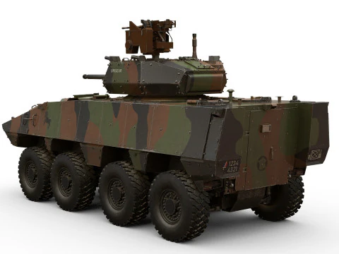 Nexter VBCI 3D Model