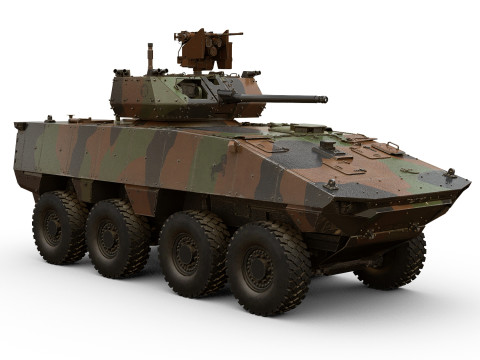 Nexter VBCI 3D Model