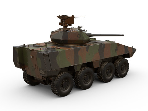 Nexter VBCI 3D Model