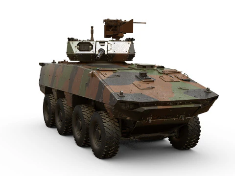 Nexter VBCI 3D Model