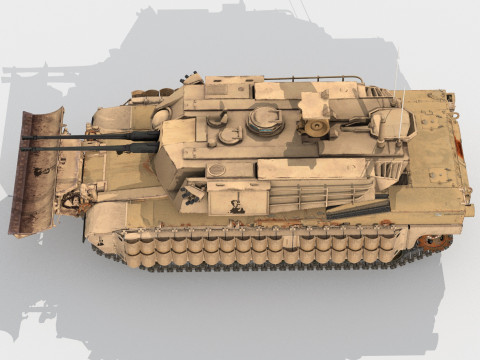 M-1 Abrams AGDS Model 3D
