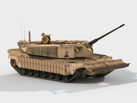 M-1 Abrams AGDS Model 3D