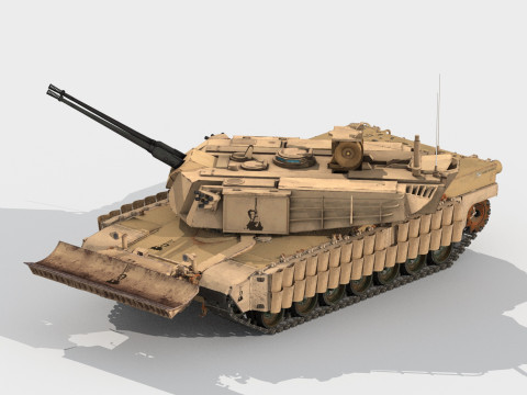M-1 Abrams AGDS Model 3D
