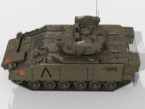 Improved FV510 Warrior IFV 3D Модель