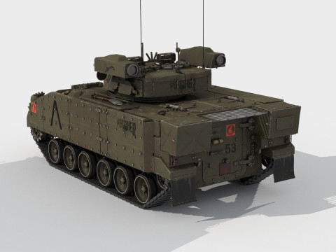 Improved FV510 Warrior IFV 3D Модель