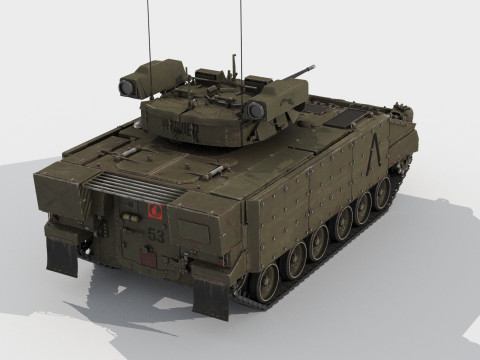 Improved FV510 Warrior IFV 3D Модель