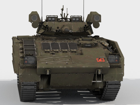 Improved FV510 Warrior IFV 3D Модель