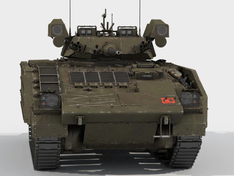 Improved FV510 Warrior IFV 3D Model
