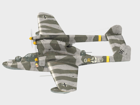 Blohm Voss BV 138 Seedrache Model 3D