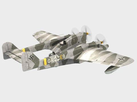 Blohm Voss BV 138 Seedrache 3D Model