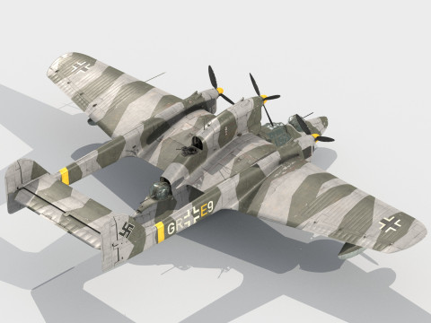 Blohm Voss BV 138 Seedrache Model 3D