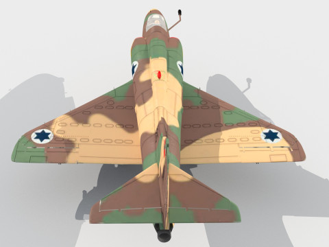 Douglas A-4 Skyhawk Modelo 3D