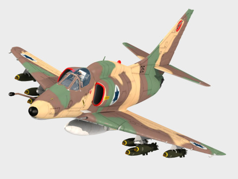 Douglas A-4 Skyhawk Modelo 3D