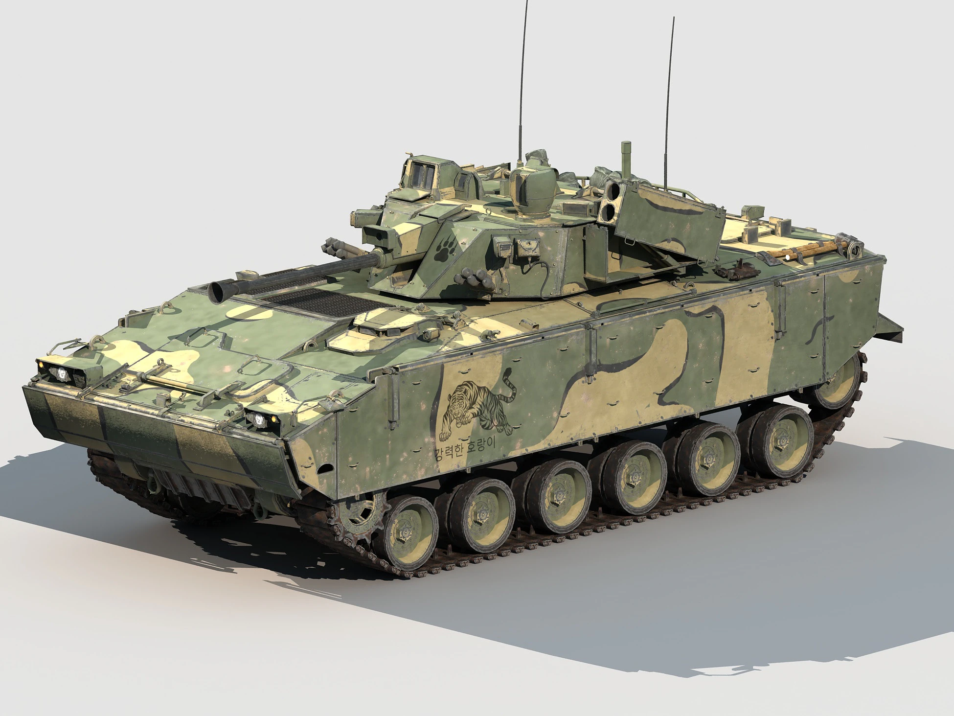 K-21 IFV 3D Model .c4d .max .obj .3ds .fbx .stl .blend 