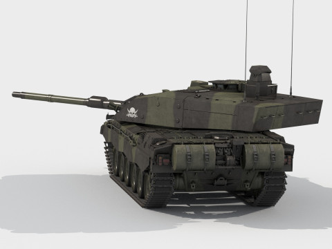Challenger 3 Modelo 3D