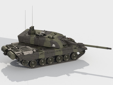 Challenger 3 Modelo 3D