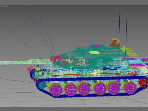 Pretendent 3 Model 3D