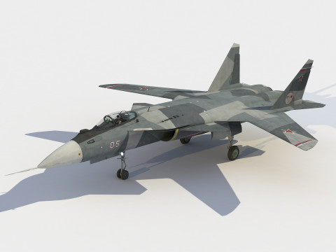 Sukhoi Su-47 Berkut 3D-Modell