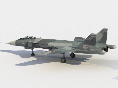 Sukhoi Su-47 Berkut Modello 3D