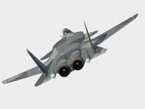 Sukhoi Su-47 Berkut 3D Model