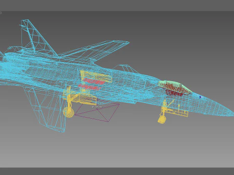 Sukhoi Su-47 Berkut Modello 3D