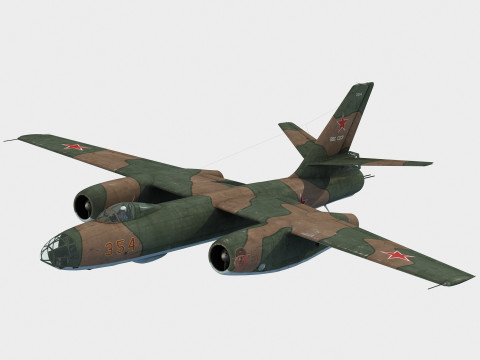 Ilyushin Il-28 Beagle 3D Model