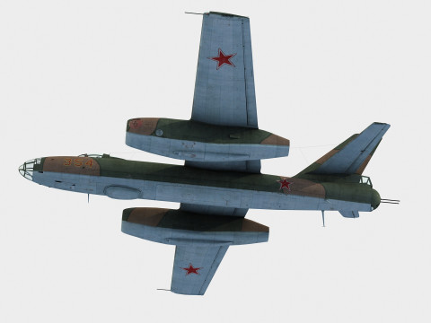 Ilyushin Il-28 Beagle 3D Model