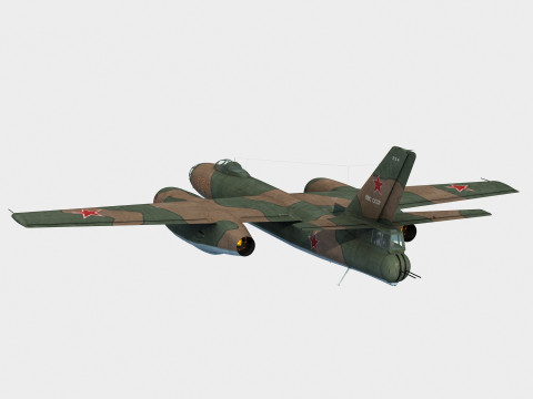 Ilyushin Il-28 Beagle 3D Model