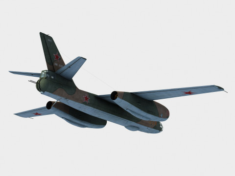 Ilyushin Il-28 Beagle 3D Model