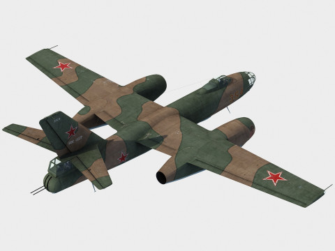 Ilyushin Il-28 Beagle 3D Model