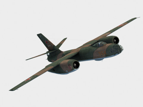 Ilyushin Il-28 Beagle 3D Model
