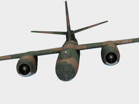 Ilyushin Il-28 Beagle 3D Model