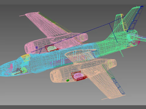 Ilyushin Il-28 Beagle 3D Model
