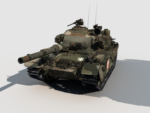 FV4015 Centurion Mk9 3D Model